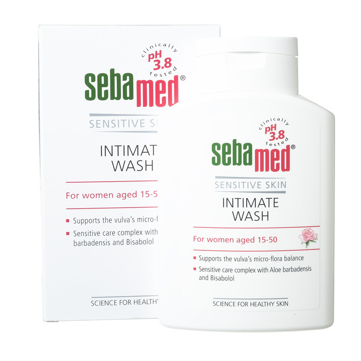 SEBAMED, intymios higienos prausiklis, pH 3,8,  200 ml