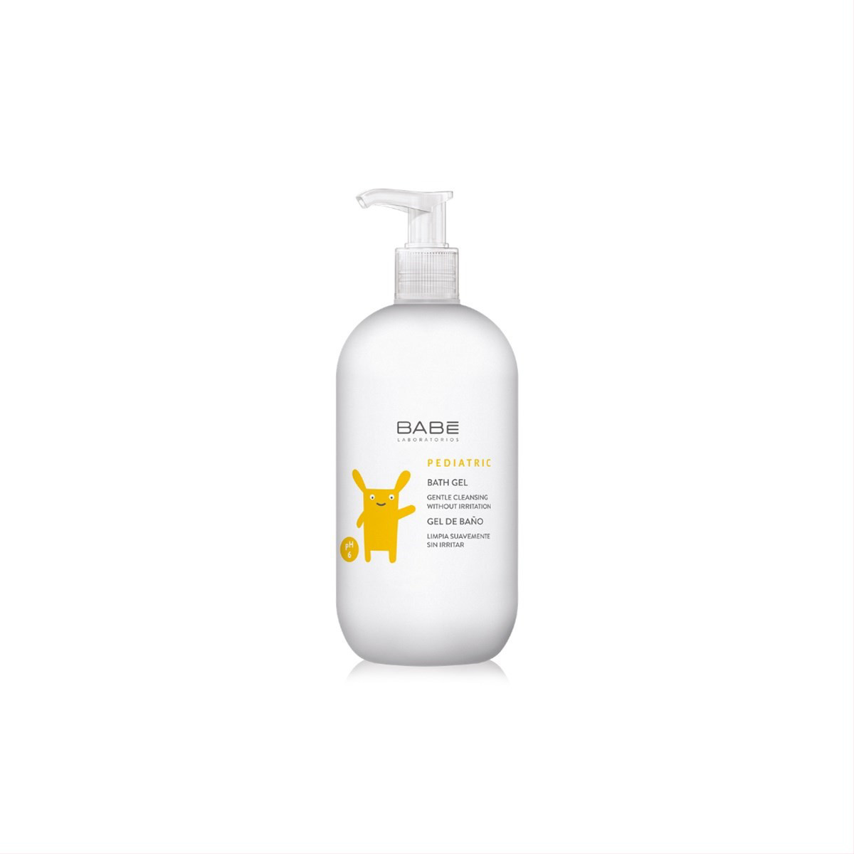 BABE PEDIATRIC, švelnus prausiklis  kūdikių ir vaikų kūno odai, 500 ml