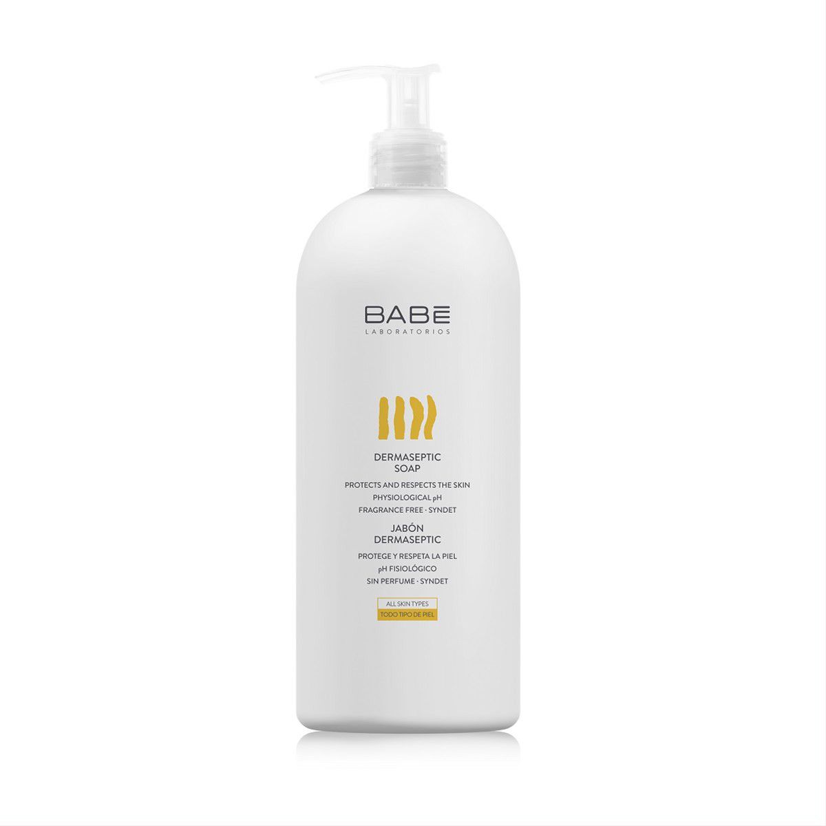BABE BODY, dermaseptinis skystasis muilas, jautriai kūno odai, 1000 ml