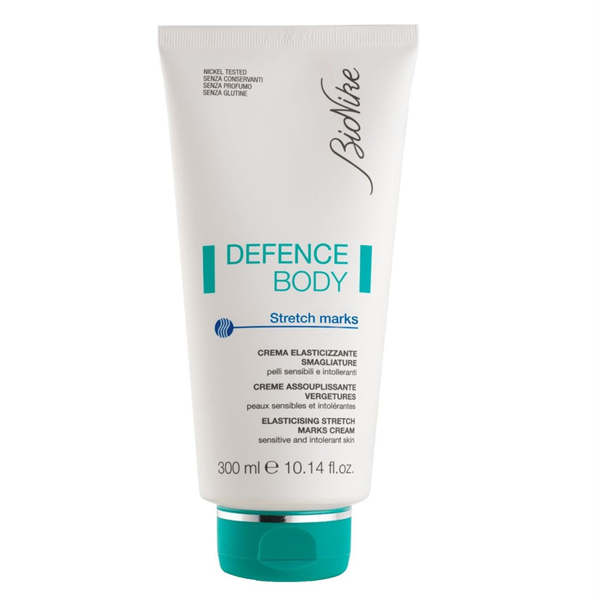 BIONIKE BODY atstatomasis kremas nuo strijų, 300ml
