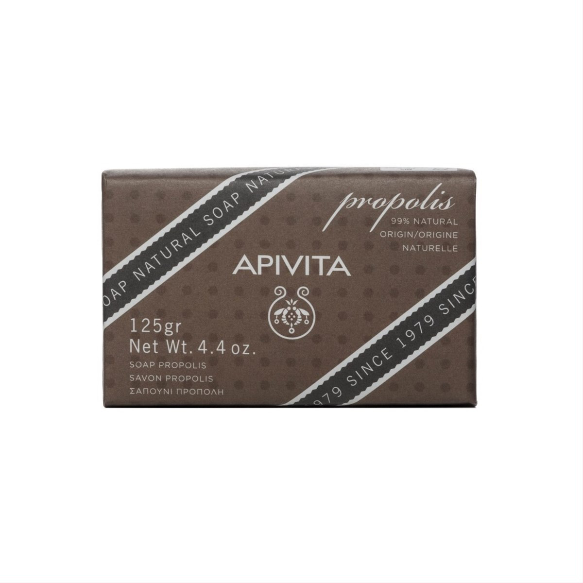 APIVITA NATURAL, muilas su propoliu ir čiobreliais, 125 g