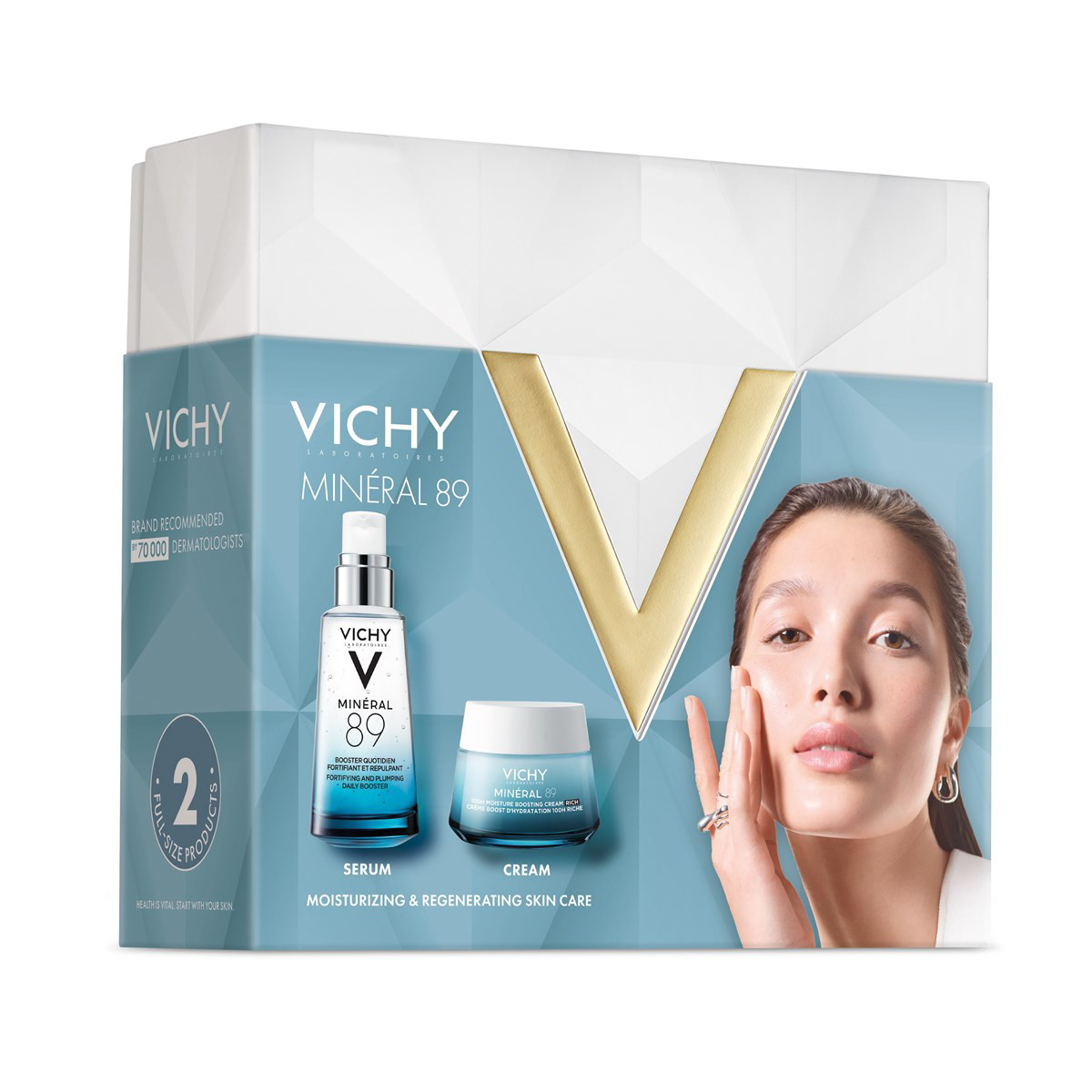 VICHY MINERAL 89, dovanų rinkinys, 50ml+50ml