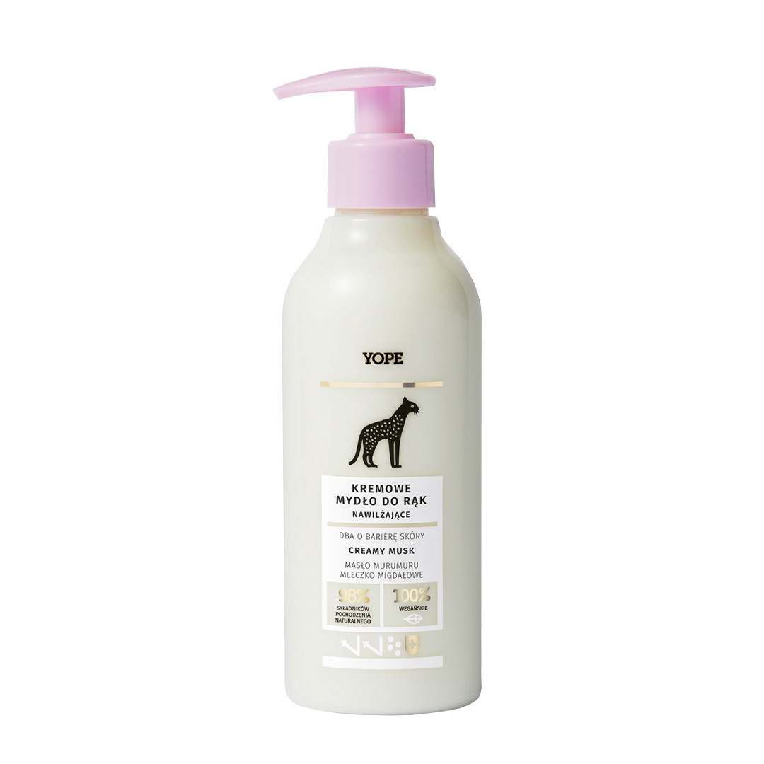 YOPE kreminis drėkinamasis rankų muilas, 300 ml.