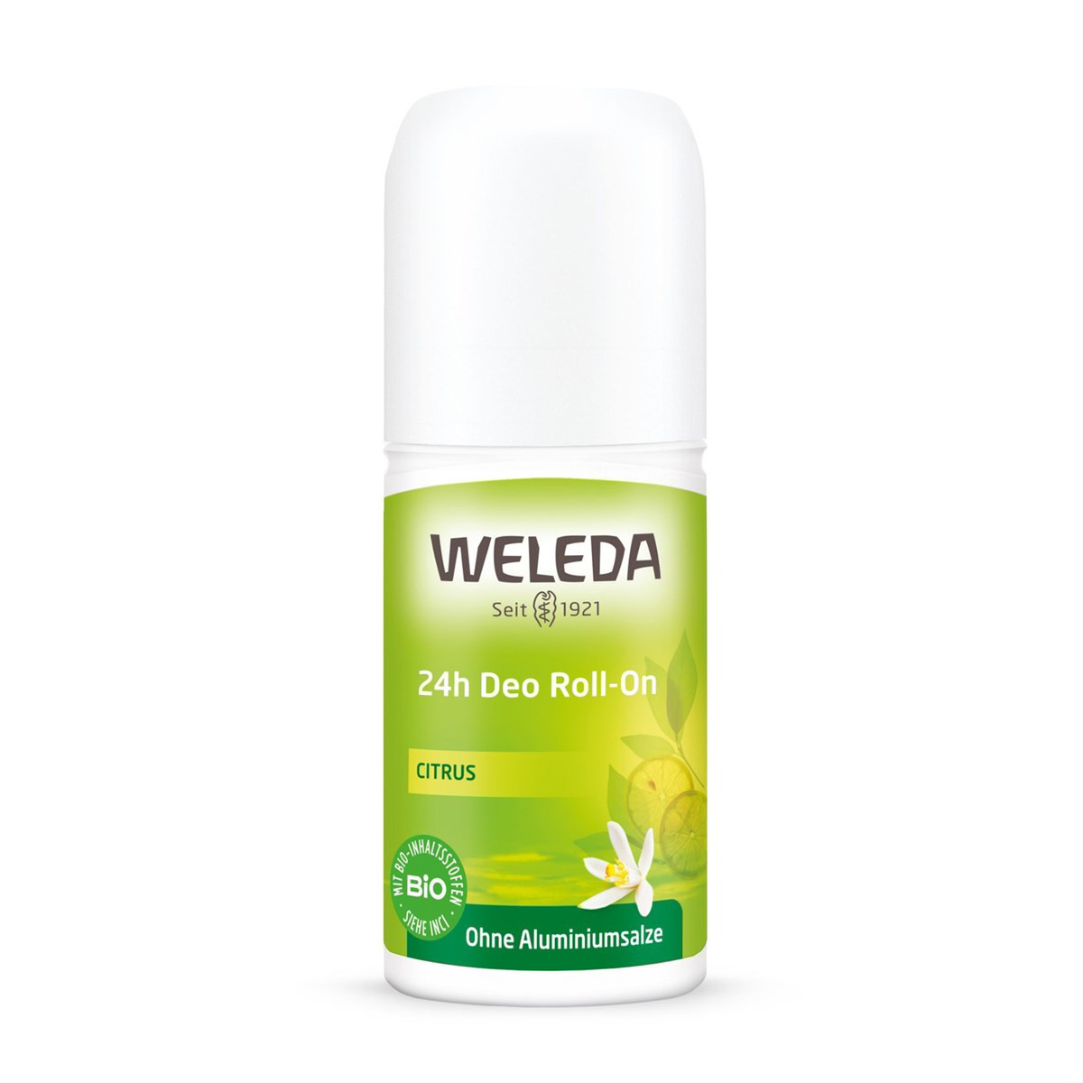 WELEDA CITRUS, 24 val. rutulinis dezodorantas, 50 ml