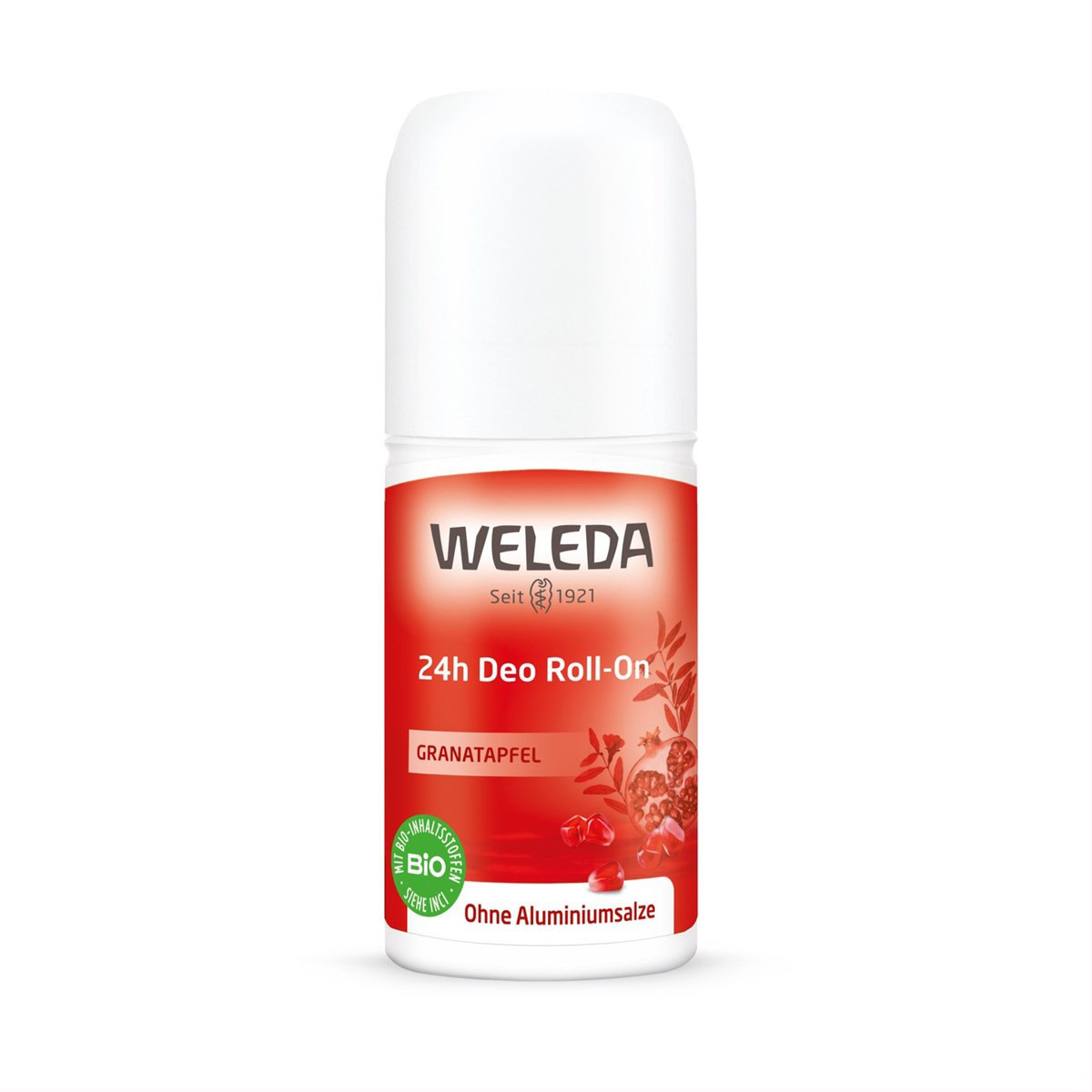 WELEDA POMEGRANATE, 24 val. rutulinis dezodorantas, 50 ml