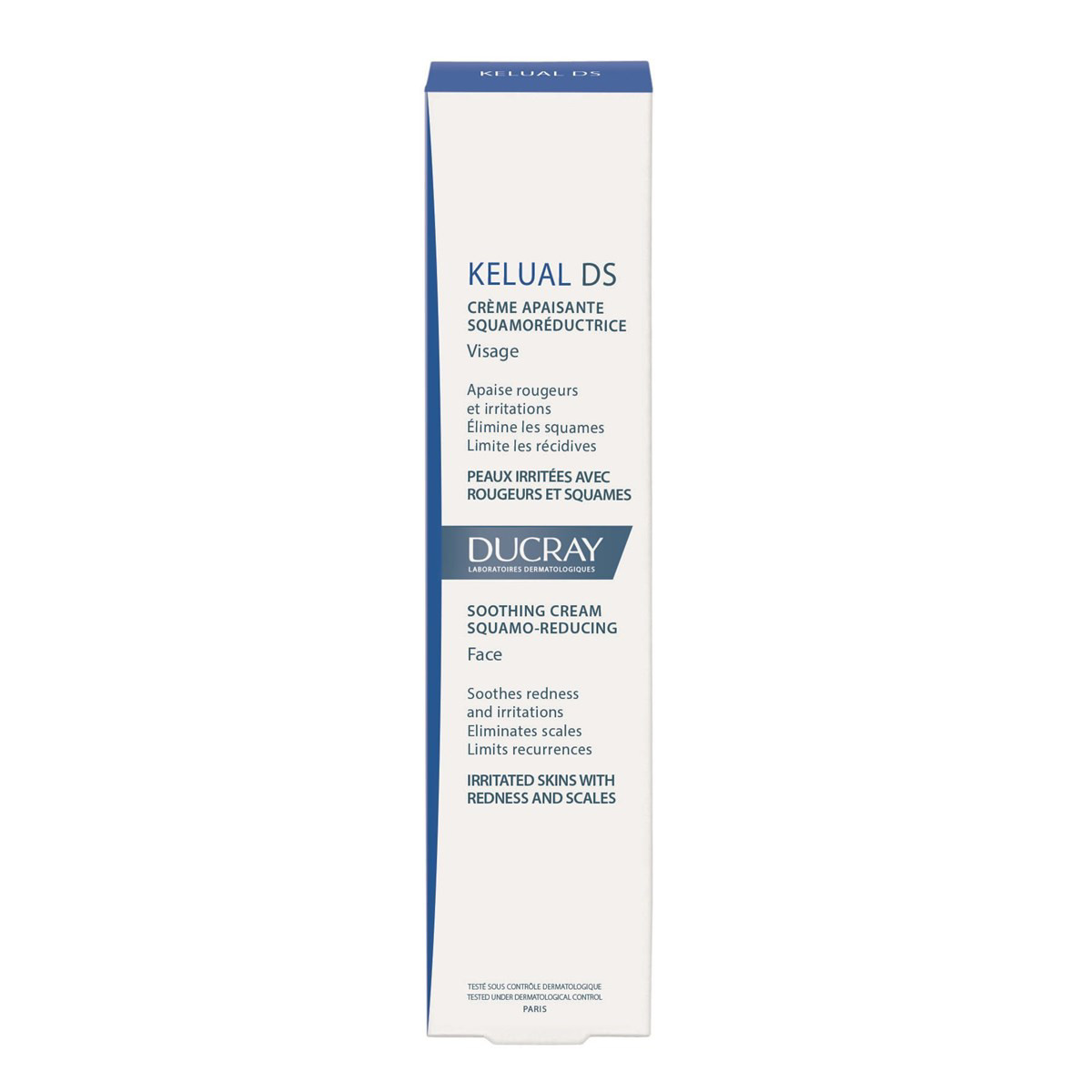 DUCRAY KELUAL, kremas veidui, kūnui nuo pleiskanojimo, 40ml