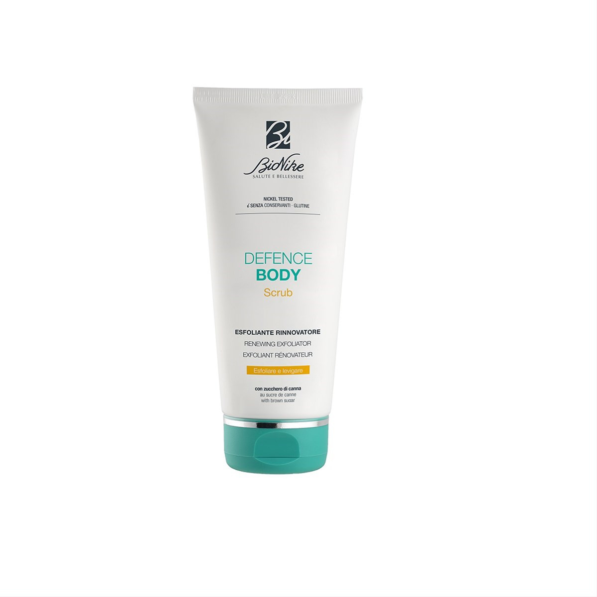 BIONIKE BODY kūno šveitiklis su ruduoju cukrumi, 200ml
