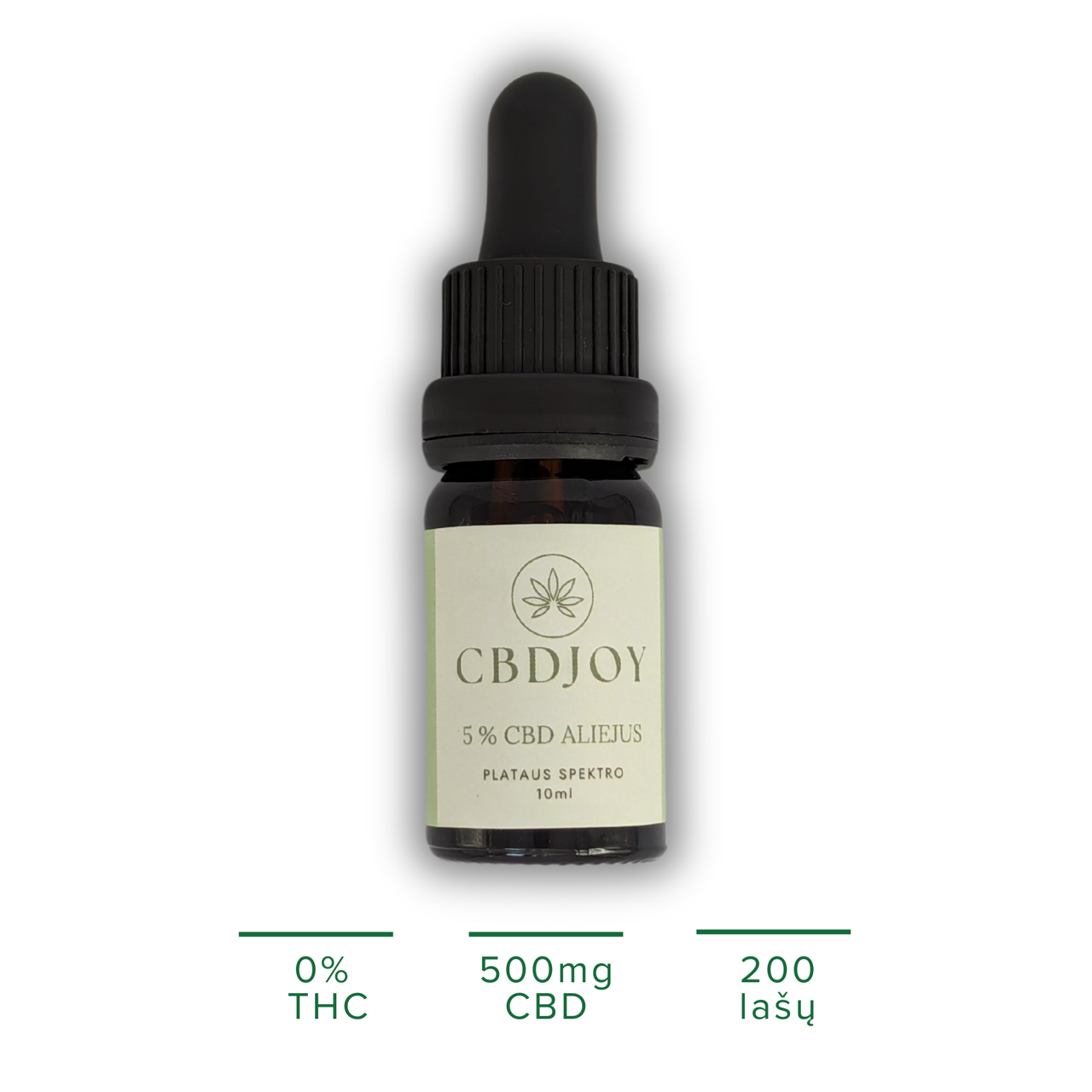 5% CBD aliejus 10ml