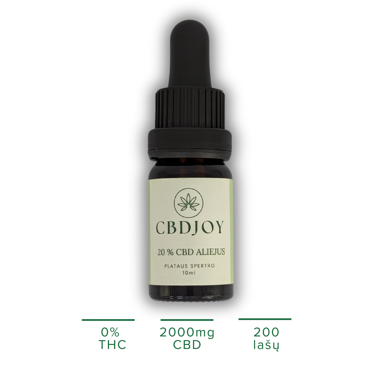 20% CBD aliejus 10ml