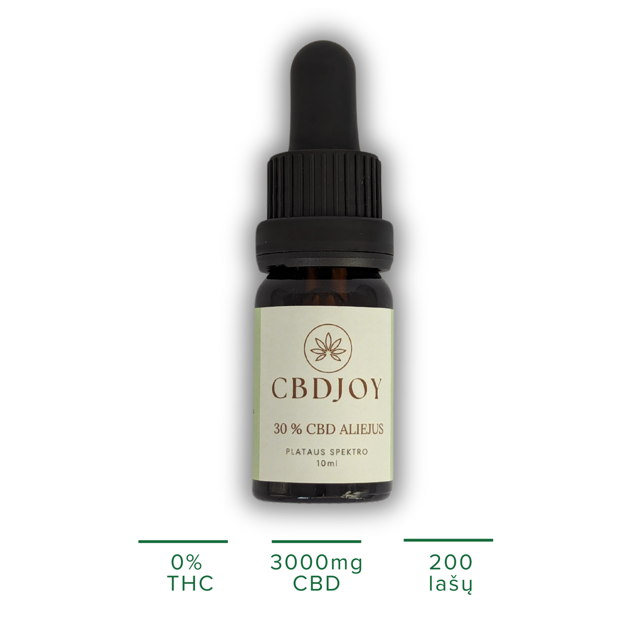 30% CBD aliejus 10ml