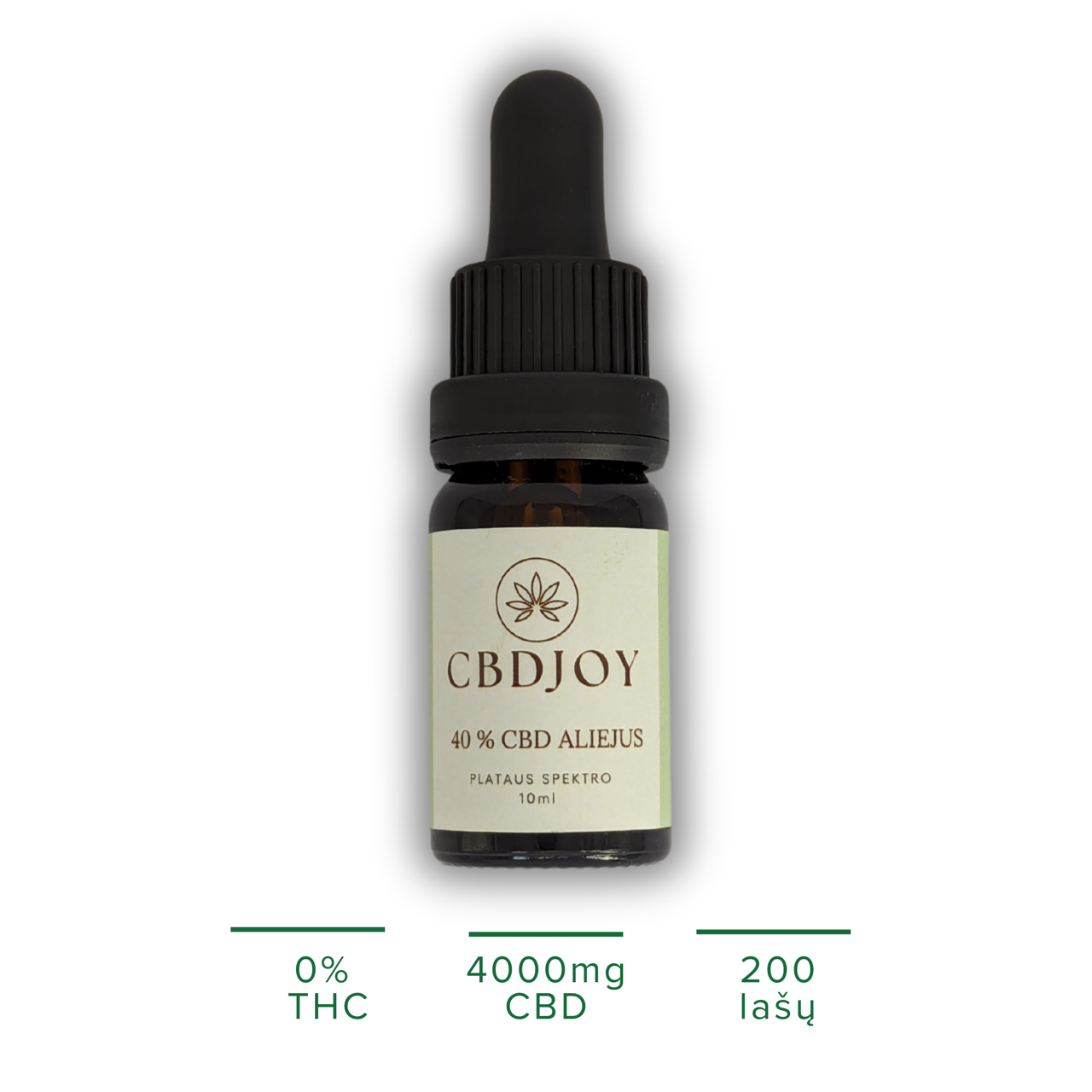 40% CBD aliejus 10ml