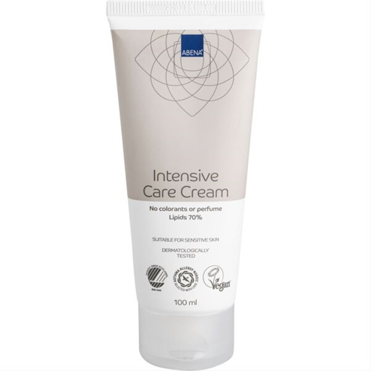 ABENA, intensyvios priežiūros kremas, be dažiklių ir be kvapiklių, 70% lipidų, 100 ml