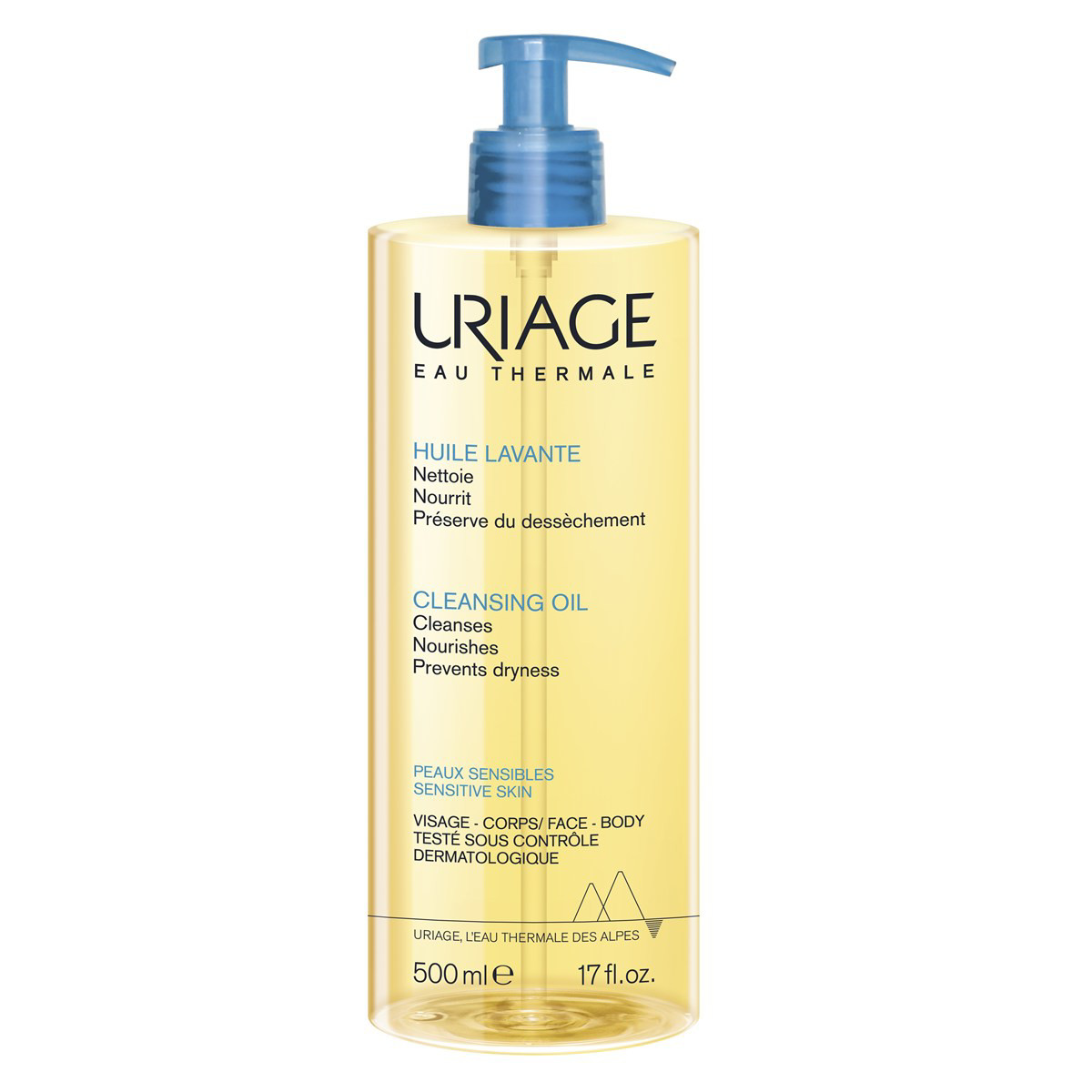 URIAGE HUILE, aliejinis prausiklis, 500ml