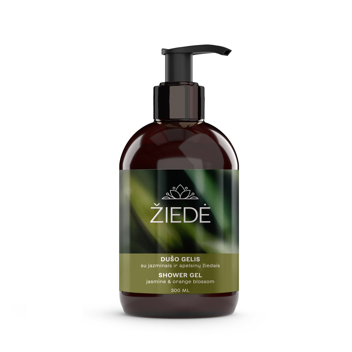 ŽIEDĖ, dušo gelis su jazminais ir apelsinų žiedais 300ml