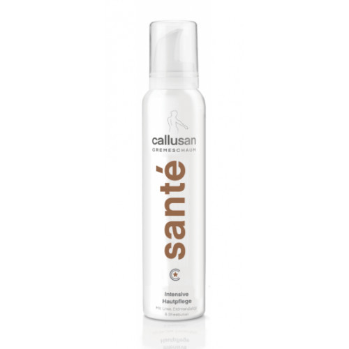 Callusan Sante Intensive Cream Mousse Intensyvios kūno odos priežiūros kreminės putos, 175ml