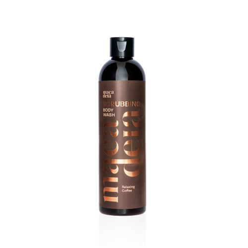 Macadeia Scrubbing Body Wash Relaxing Coffee Šveičiamasis kūno prausiklis su raminančiu kavos aromatu, 300ml