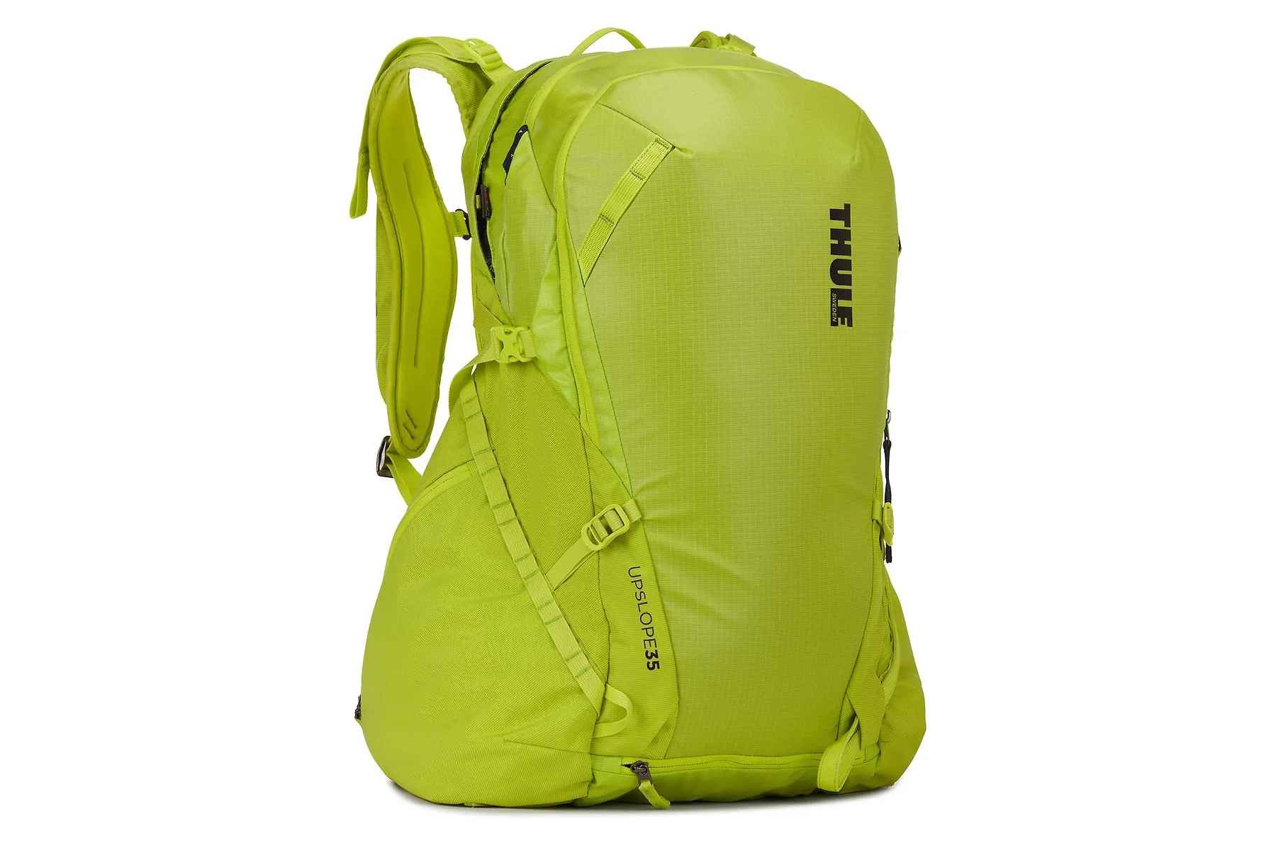 Thule 3610 Upslope 35L Removable Airbag 3.0 Ready Ski And Snowboard Backpack Lime Punch