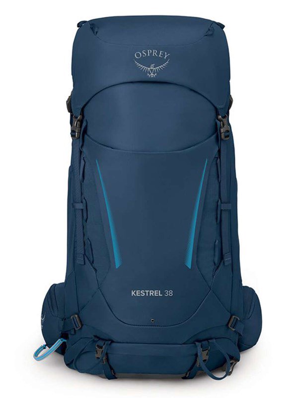 Vyriška treko kuprinė Osprey Kestrel 38 navy blue L/XL