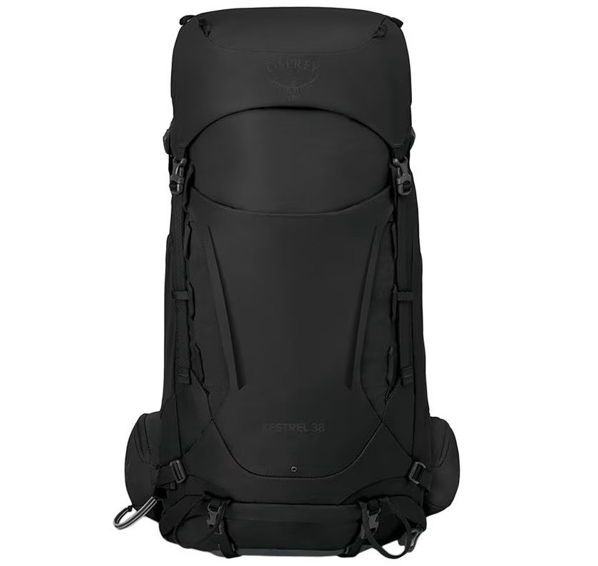Treko kuprinė Osprey Kestrel 38 Black L/XL