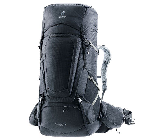 Deuter Aircontact Pro 75+10 Žygių kuprinė Black