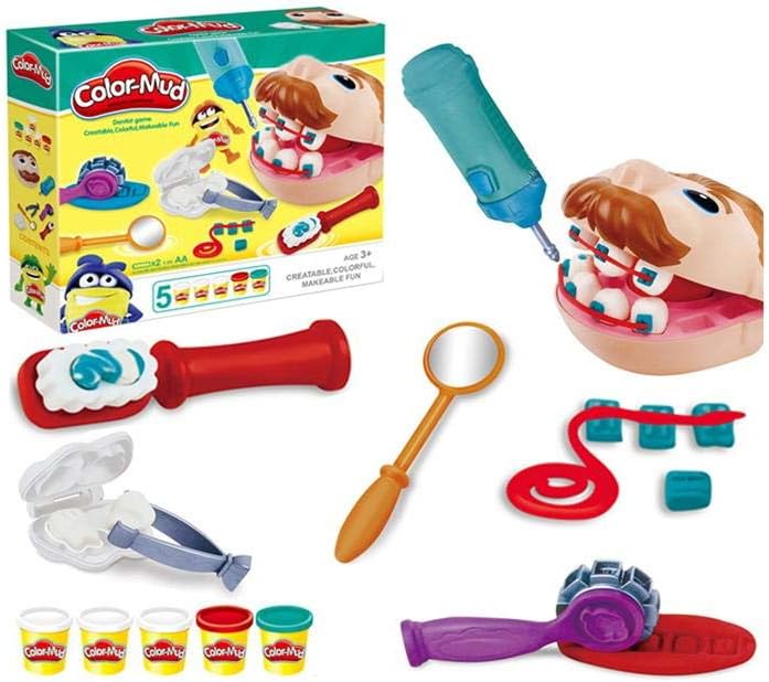 Modelino rinkinys dantistas Play Kids
