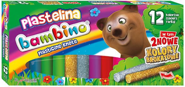 Bambino Plasticine 12 Colors