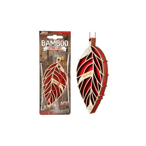 AirFresh Pakabinamas Automobilio Kvapas - Bamboo (Latina Lady)