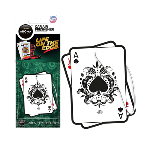 Aroma Car Oro Gaiviklis - Life On The Edge Black Jack