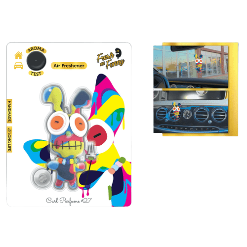 Fresh and Funny Pakabinamas Automobilio Kvapas - Bunny Carl #27
