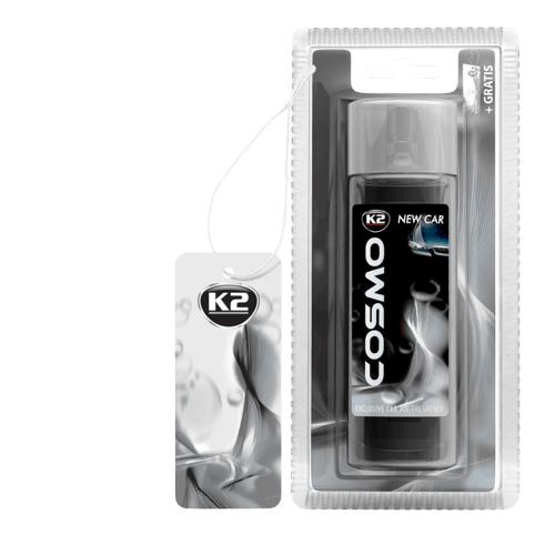 K2 Purškiamas Oro Gaiviklis su Kortele - Cosmo New Car (50 ml.)