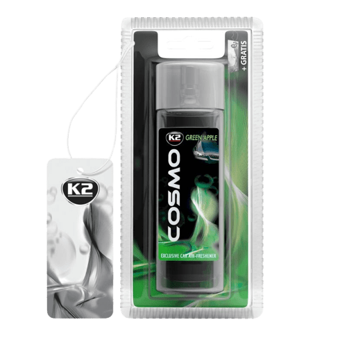 K2 Purškiamas Oro Gaiviklis su Kortele - Cosmo Green Apple (50 ml.)