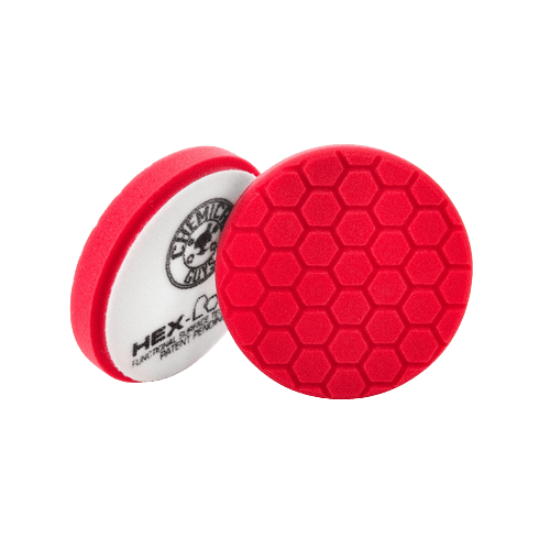 Chemical Guys Labai Minkštas „Hex-Logic“ 125 mm (Raudonas) (Rotacinė)