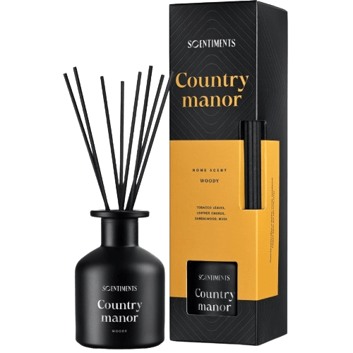 Scentiments namų kvapas (lazdelės) - Country Manor (125 ml.)