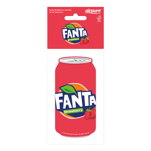 Airpure Pakabinamas Popierinis Kvapas - Fanta Can (Strawberry)