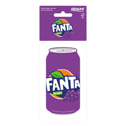 Airpure Pakabinamas Popierinis Kvapas - Fanta Can (Grape)