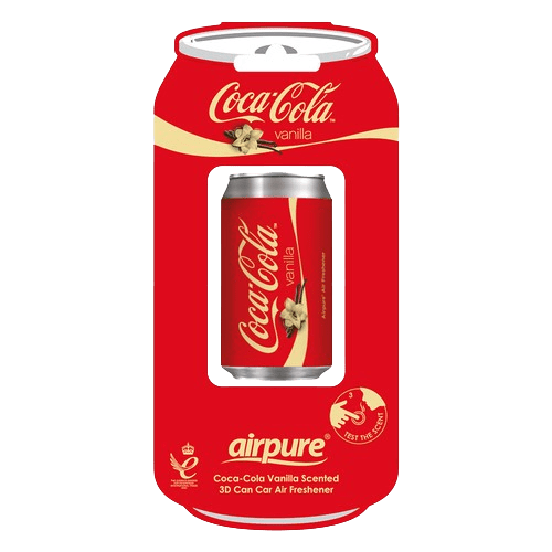 Airpure Kvapas į Groteles - Coca Cola Vanilla 3D Vent Can