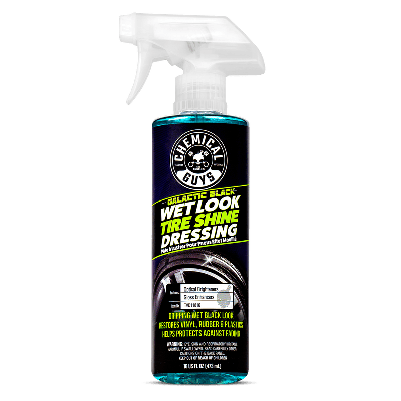 Chemical Guys Padangų ir Plastiko Atnaujinimo Priemonė „Galactic Black Wet Look Tire Shine Dressing“