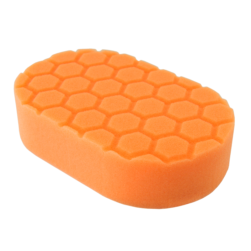Chemical Guys Kietas Rankinis Poliravimo Padas "Hex-Logic" (Oranžinis)