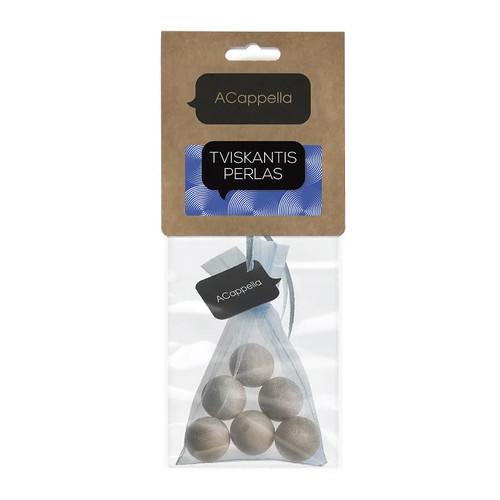 Acappella Car perfume Wooden Balls Automobilio kvapas, pakabinami kvapieji mediniai rutulėliai, Tviskantis perlas