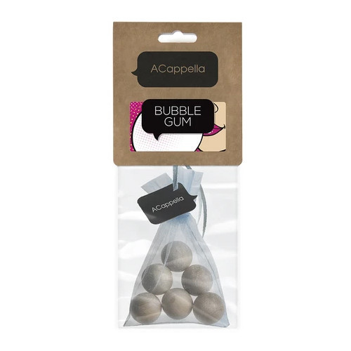 Acappella Car perfume Wooden Balls Automobilio kvapas, pakabinami kvapieji mediniai rutulėliai, Bubblegum