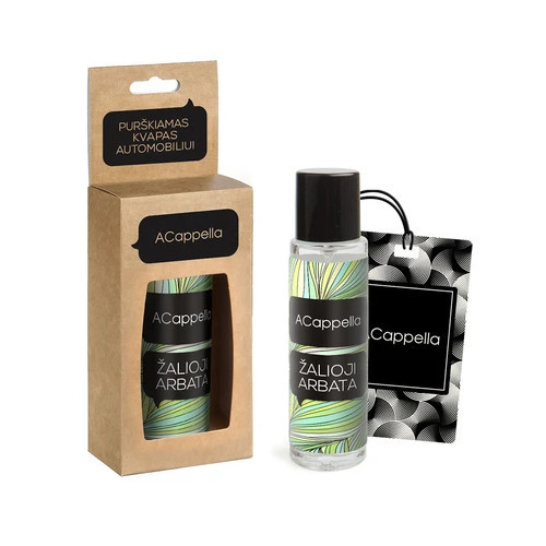 Acappella Car Perfume Purškiamas kvapas automobiliui, Green Tea