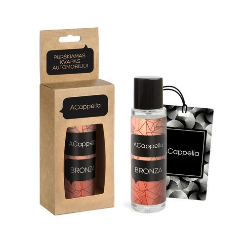 Acappella Car Perfume Purškiamas kvapas automobiliui, Bronza