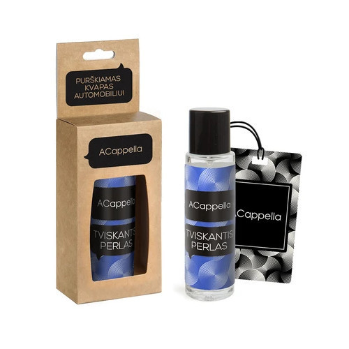 Acappella Car Perfume Purškiamas kvapas automobiliui, Tviskantis perlas