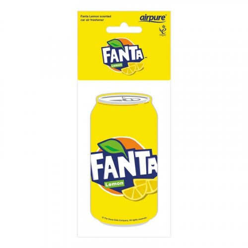 Airpure Scented Car Air Freshener Kvapni kortelė auto kvapas, FANTA Lemon