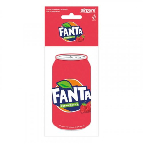 Airpure Scented Car Air Freshener Kvapni kortelė auto kvapas, FANTA Strawberry