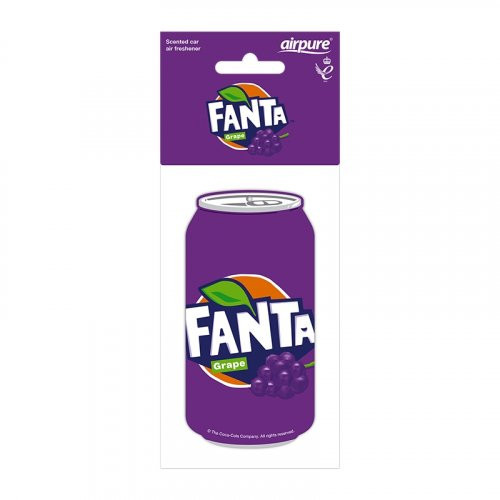 Airpure Scented Car Air Freshener Kvapni kortelė auto kvapas, FANTA Grape
