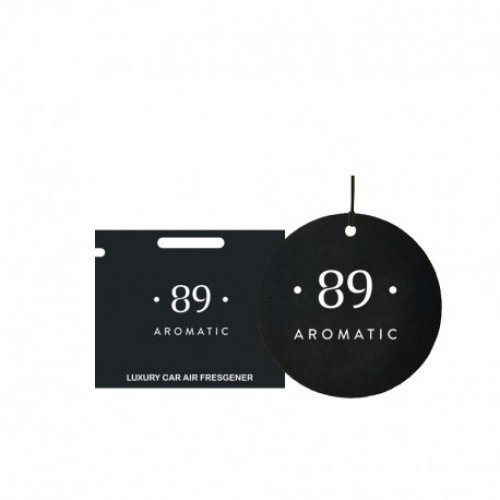 Aromatic 89 Hanging Paper Air Freshener Kabinamas popierinis oro gaiviklis, Gold Mist