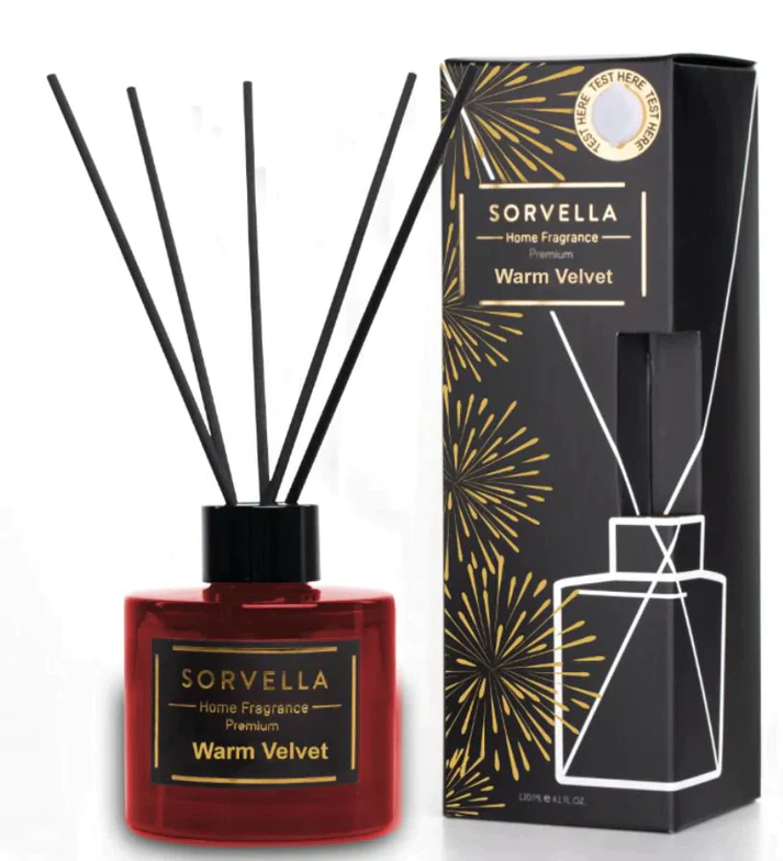 Warm Velvet Premium namų kvapas Sorvella 120 ml