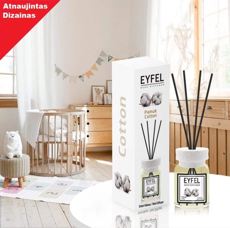 Eyfel Medvilnės namų kvapas (120ml)