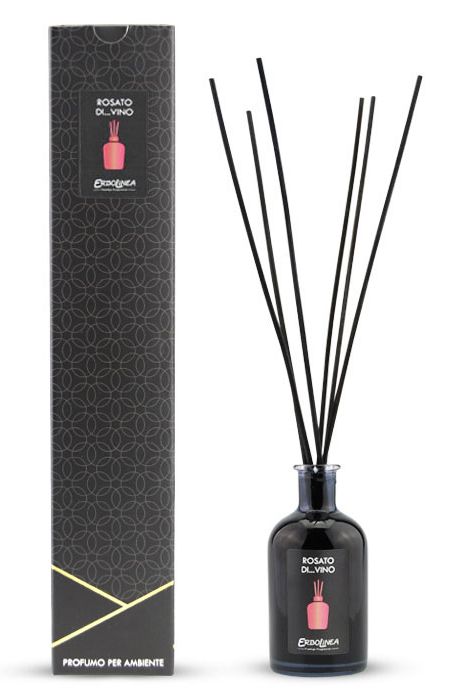Kvapas namams su lazdelėmis Erbolinea Prestige Rosato Di Vino ERBAMBROSA50, 50 ml